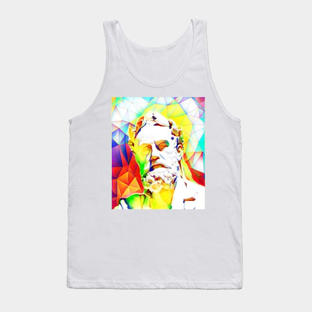 Xenophon Colourful Portrait | Xenophon Artwork 10 Tank Top by JustLit